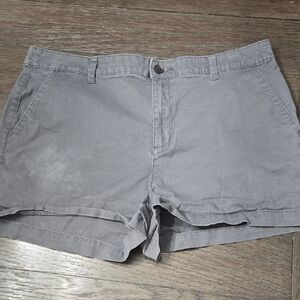a new day Women's Gray Casual Bermuda Shorts